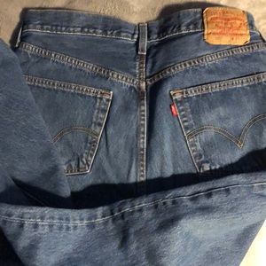 Mens Levi 501 jeans XX 34x38